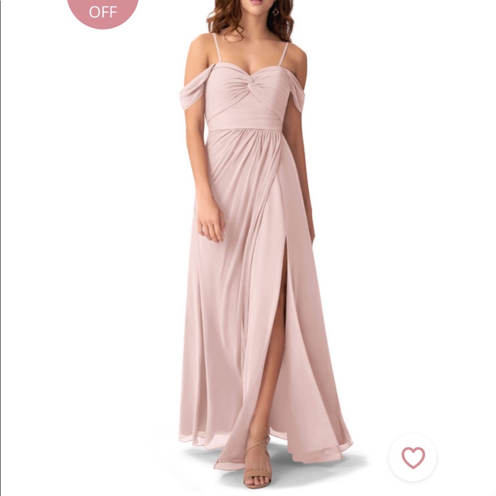 Azazie Millie Dusty Rose Bridesmaid Dress